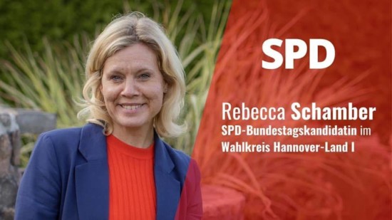 Rebecca Schamber Bundestagskandidatin